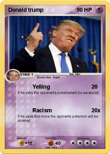 Pokemon Donald trump