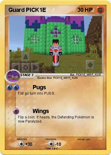 Pokemon Guard PICK1E