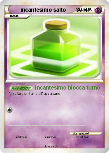 Pokemon incantesimo salto       ---------