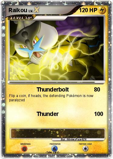 Pokemon Raikou