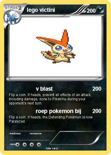 Pokemon lego victini