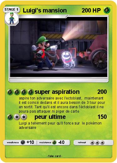 Pokemon Luigi's mansion
