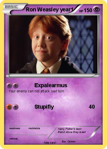 Pokemon Ron Weasley year1