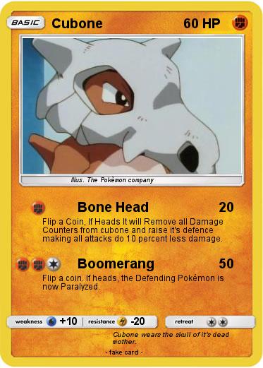 Pokemon Cubone
