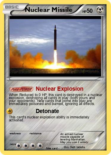 Pokemon Nuclear Missile