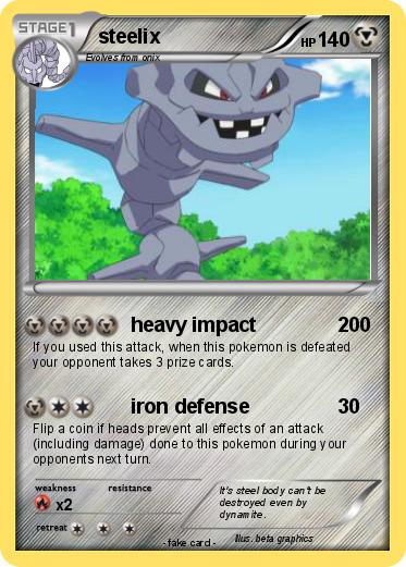 Pokemon steelix