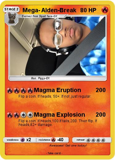 Pokemon Mega- Alden-Break