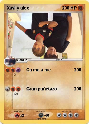 Pokemon Xavi y alex