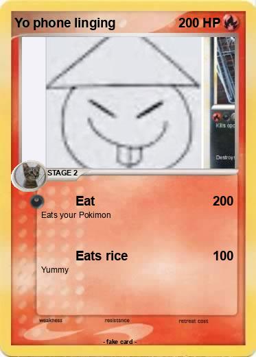 Pokemon Yo phone linging