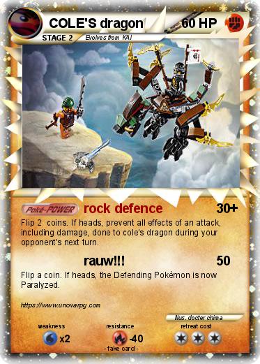 Pokemon COLE'S dragon