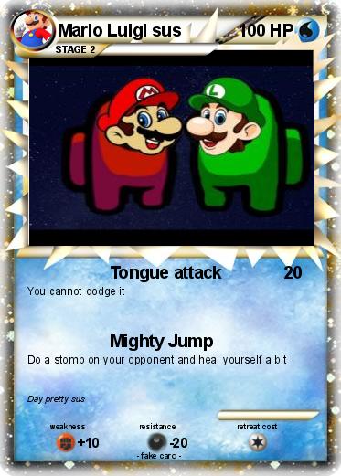 Pokemon Mario Luigi sus