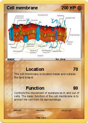 Pokemon Cell membrane