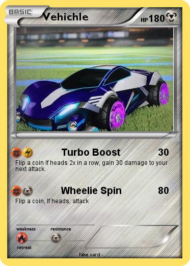 Pokemon Vehichle