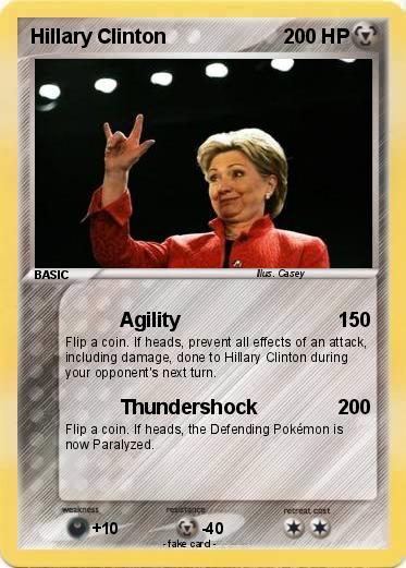 Pokemon Hillary Clinton