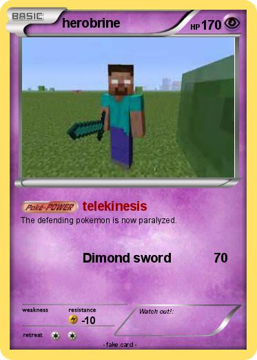 Pokemon herobrine