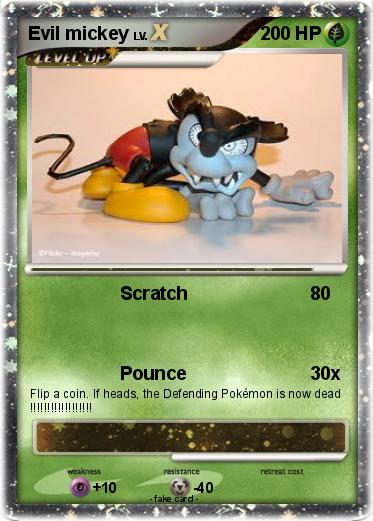 Pokemon Evil mickey