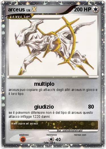 Pokemon arceus