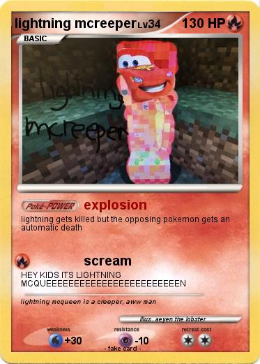 Pokemon lightning mcreeper