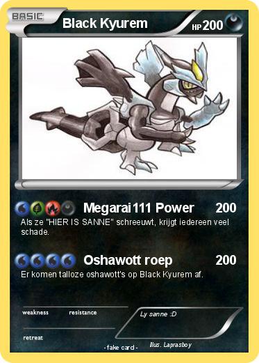 Pokemon Black Kyurem