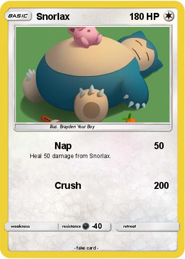 Pokemon Snorlax