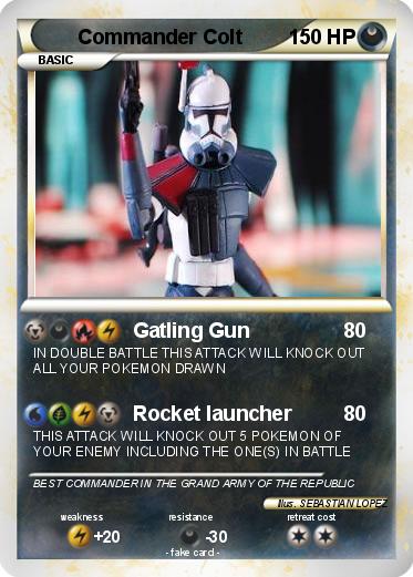 Pokemon Commander Colt