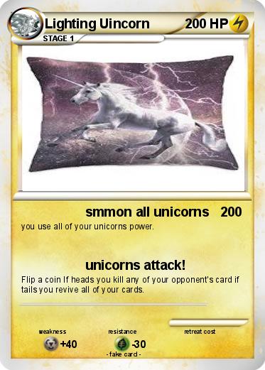 Pokemon Lighting Uincorn