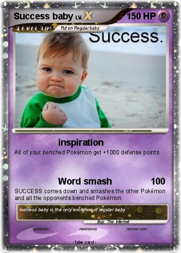 Pokemon Success baby