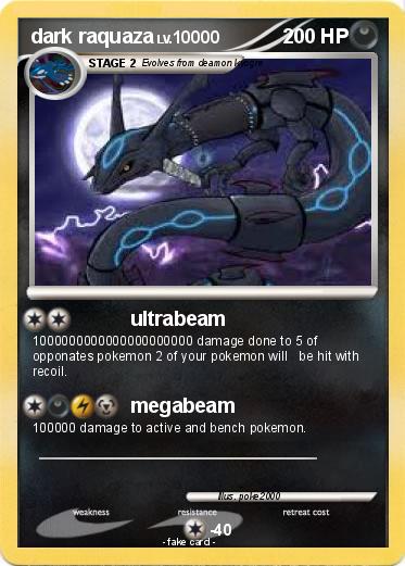 Pokemon dark raquaza