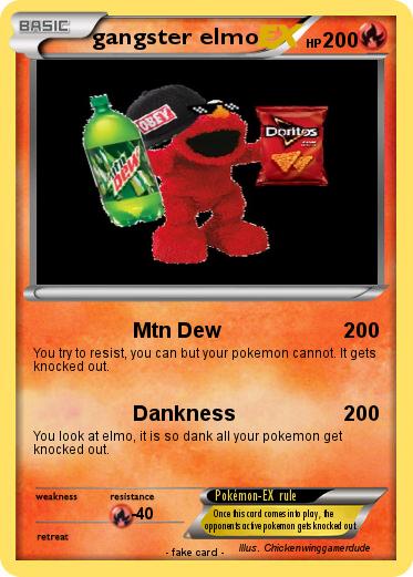 Pokemon gangster elmo