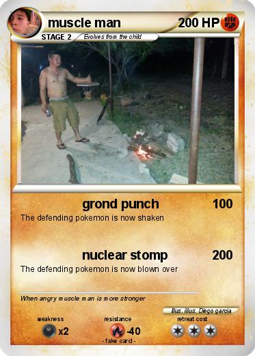Pokemon muscle man