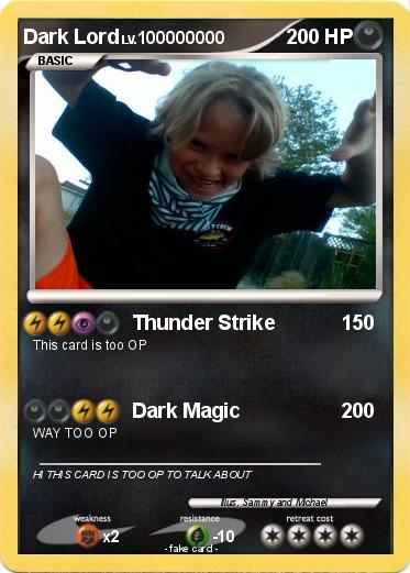Pokemon Dark Lord
