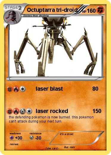 Pokemon Octuptarra tri-droid