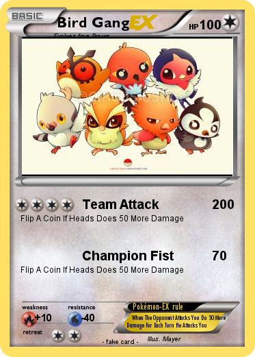 Pokemon Bird Gang