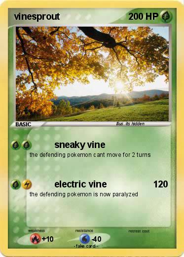 Pokemon vinesprout