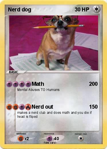 Pokemon Nerd dog