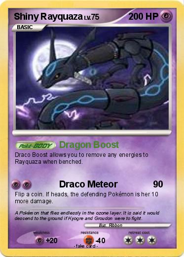 Pokemon Shiny Rayquaza