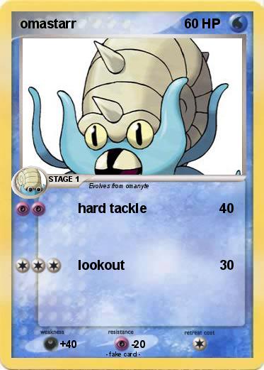 Pokemon omastarr