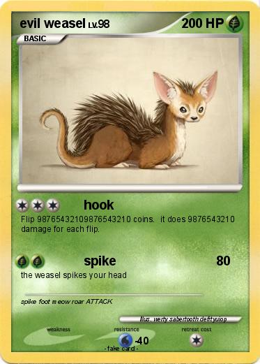 Pokemon evil weasel