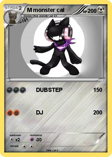 Pokemon M monster cat
