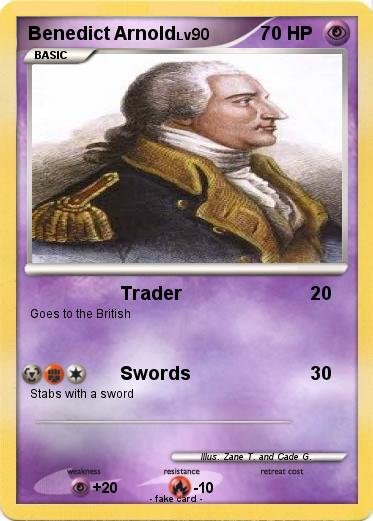 Pokemon Benedict Arnold