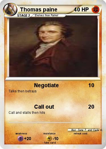 Pokemon Thomas paine