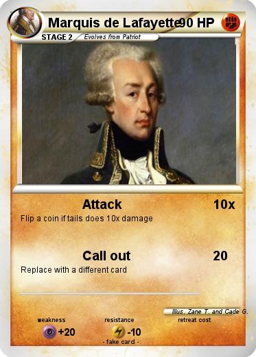 Pokemon Marquis de Lafayette