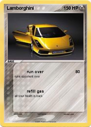 Pokemon Lamborghini  
