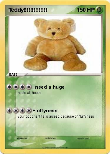 Pokemon Teddy!!!!!!!!!!!!!!