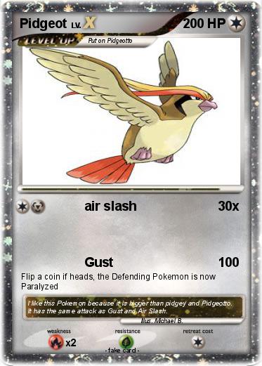 Pokemon Pidgeot