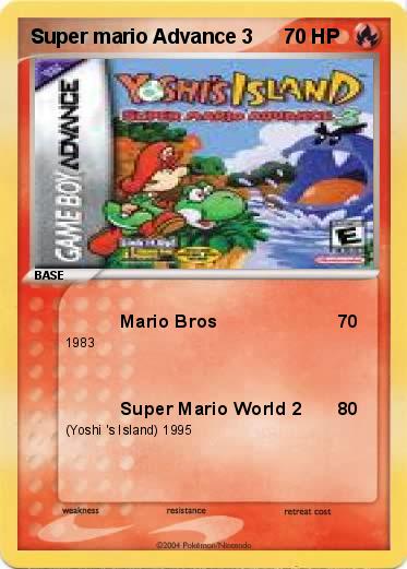Pokemon Super mario Advance 3