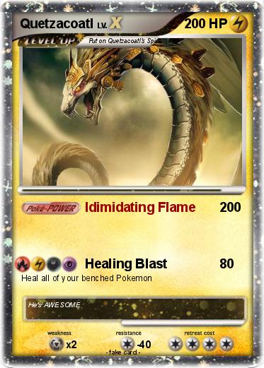 Pokemon Quetzacoatl