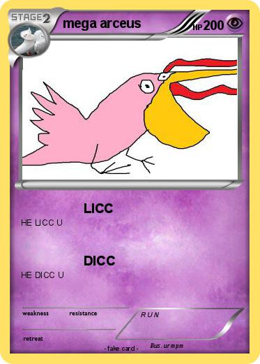 Pokemon mega arceus