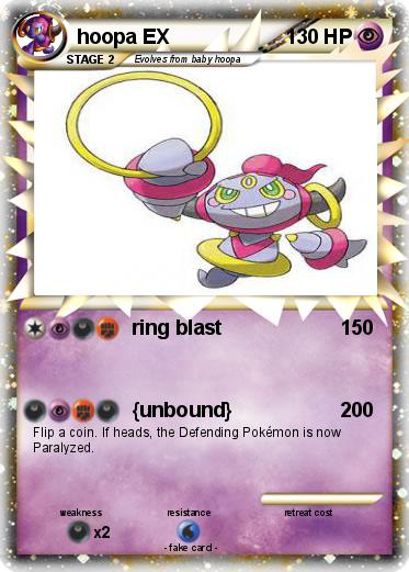 Pokemon hoopa EX