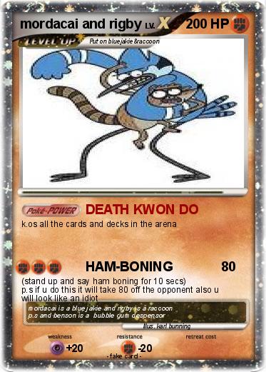 Pokemon mordacai and rigby
